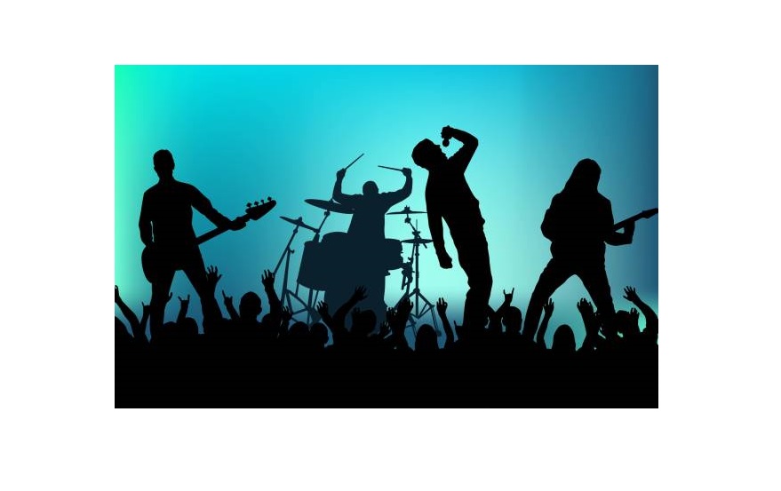 Live music and entertainment concept